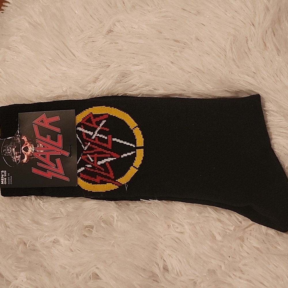 Slayer socks men's size 7-12